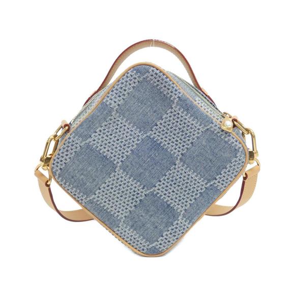 LOUIS VUITTON Damier Denim 3D Chess Messenger N40706 Shoulder Bag - Picture 2 of 7